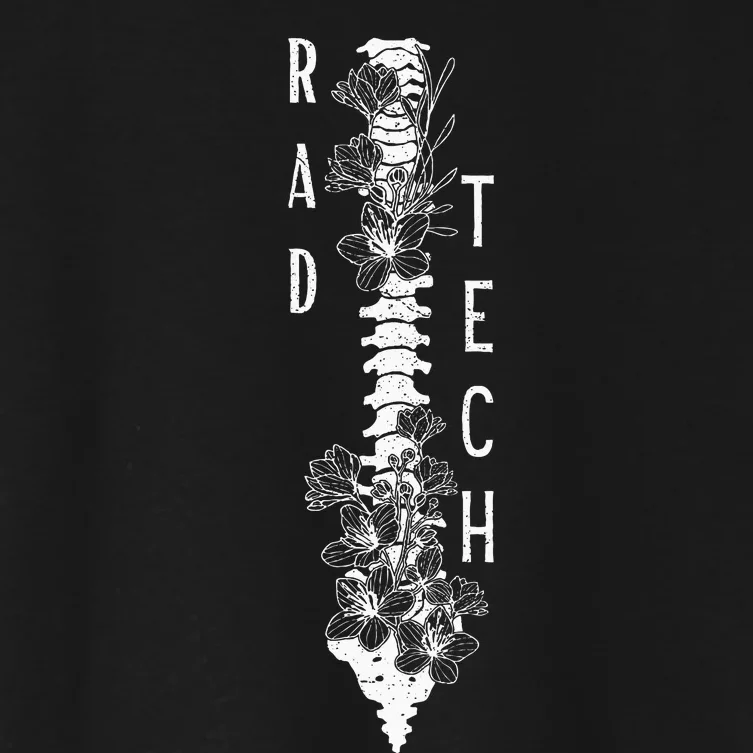 Xray Tech Radiologic Technologist Radiology Rad Tech Graduat Women's Crop Top Tee