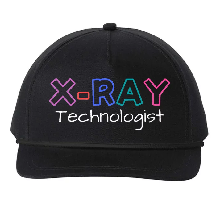 Xray Technologist Rad Tech Mri Technologist Snapback Five-Panel Rope Hat