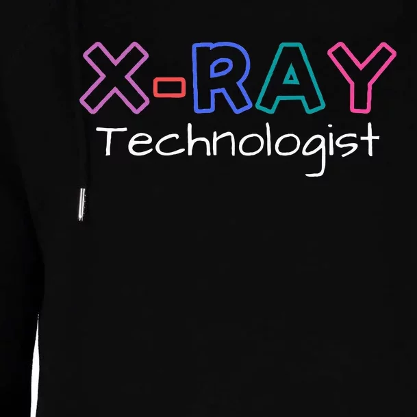 Xray Technologist Rad Tech Mri Technologist Womens Funnel Neck Pullover Hood