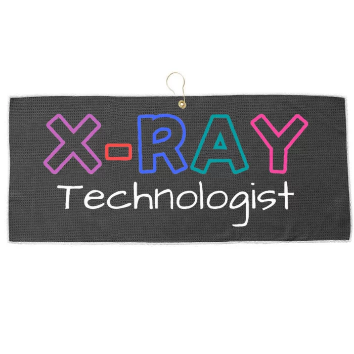 Xray Technologist Rad Tech Mri Technologist Large Microfiber Waffle Golf Towel