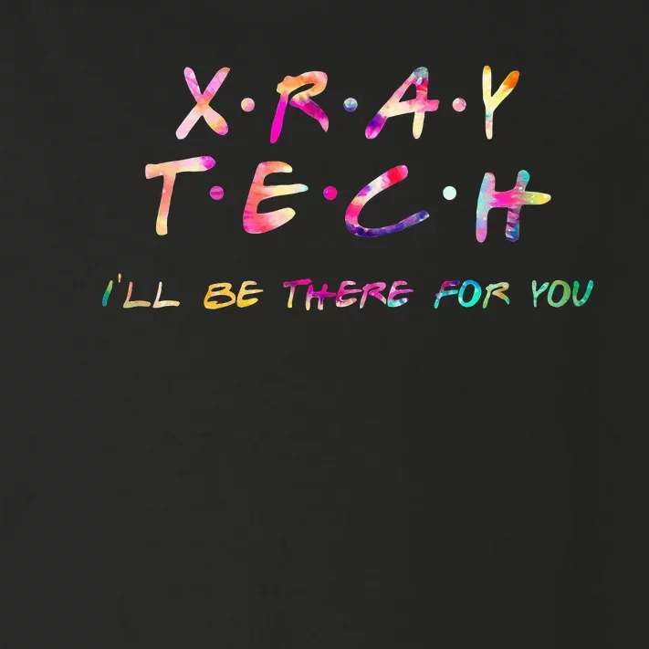 Xray Tech Radiology Funny Radiologic Technologist Tie Dye Toddler Long Sleeve Shirt