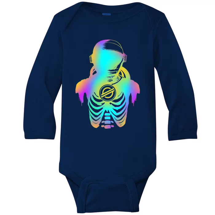 Xlm Token Stellar Crypto Gift Baby Long Sleeve Bodysuit