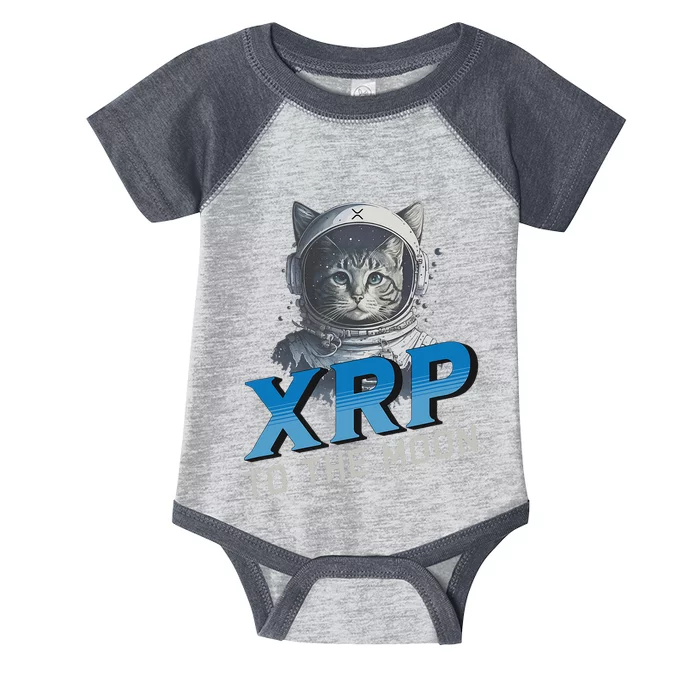 Xrp To The Moon Crypto Merchandise Infant Baby Jersey Bodysuit