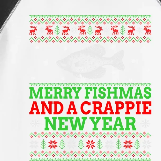 Xmas Ugly Merry Fishmas Fish Fishing Fisher Christmas Gift Toddler Fine Jersey T-Shirt