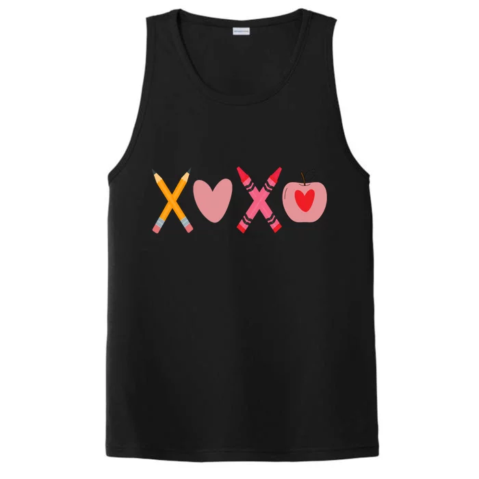 Xoxo Valentines Day School Holiday Performance Tank