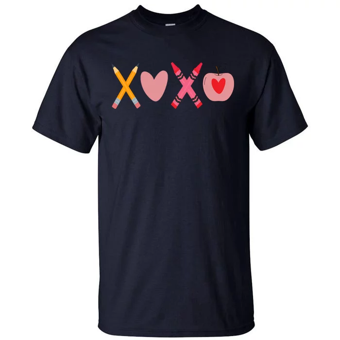 Xoxo Valentines Day School Holiday Tall T-Shirt