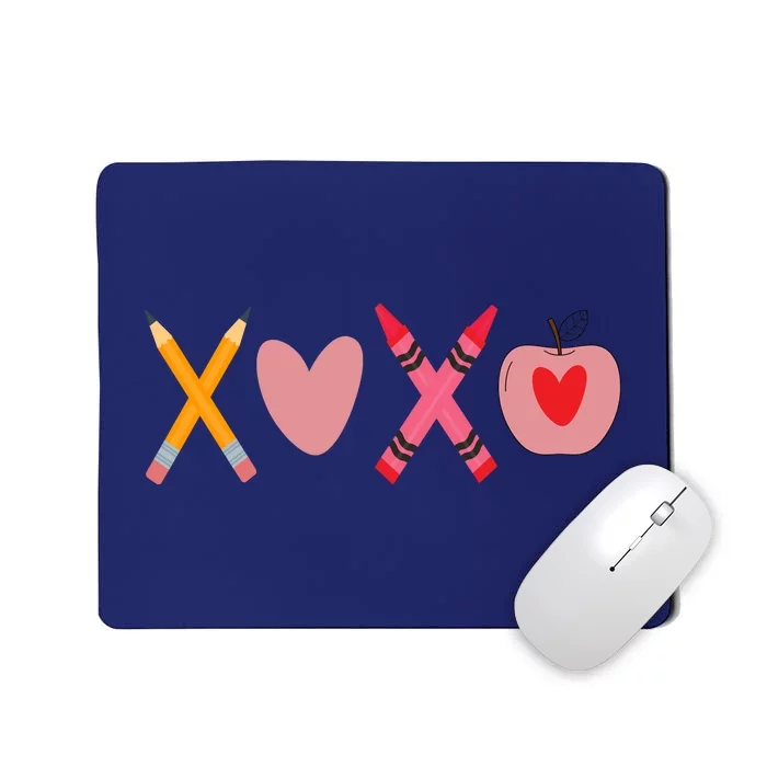 Xoxo Valentines Day School Holiday Mousepad