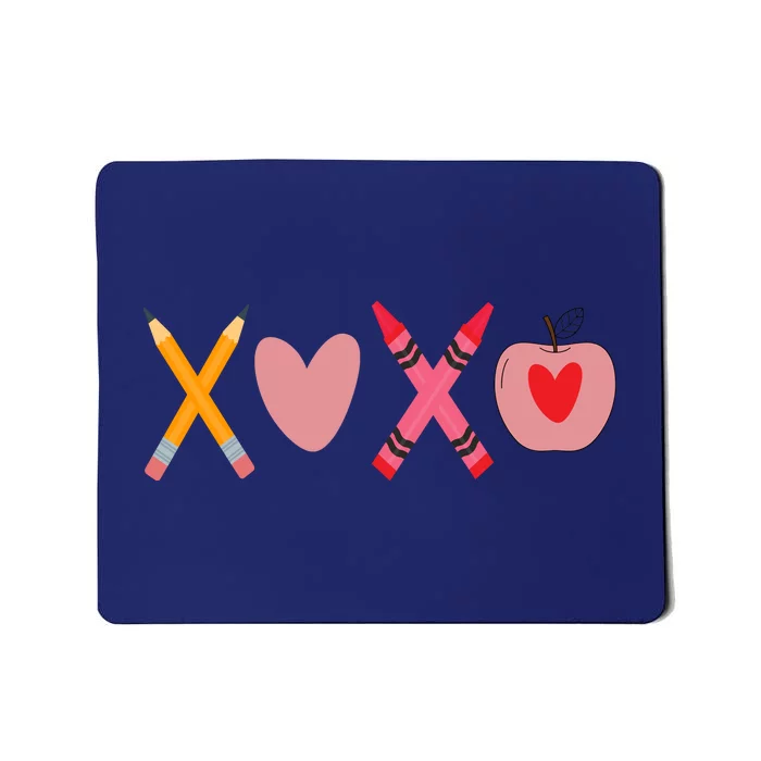 Xoxo Valentines Day School Holiday Mousepad