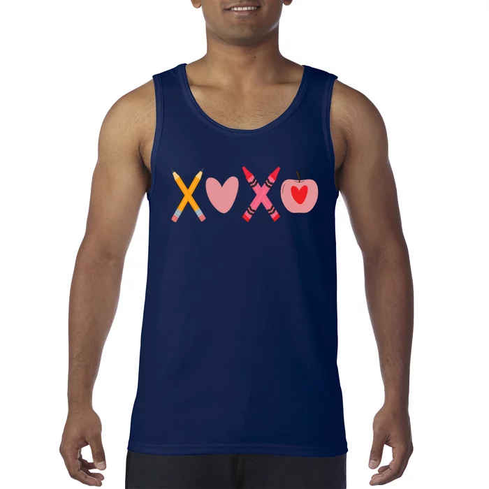 Xoxo Valentines Day School Holiday Tank Top