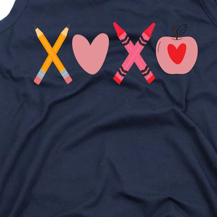 Xoxo Valentines Day School Holiday Tank Top