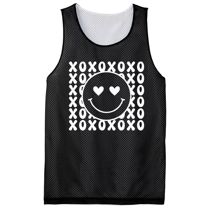 Xoxo Valentines Day Mesh Reversible Basketball Jersey Tank