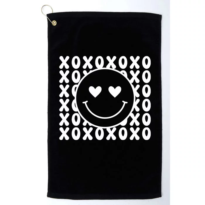 Xoxo Valentines Day Platinum Collection Golf Towel