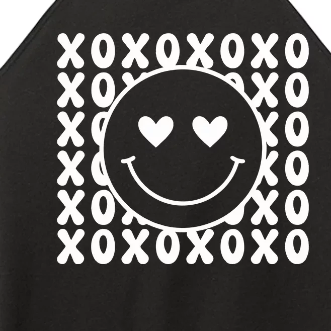 Xoxo Valentines Day Women’s Perfect Tri Rocker Tank