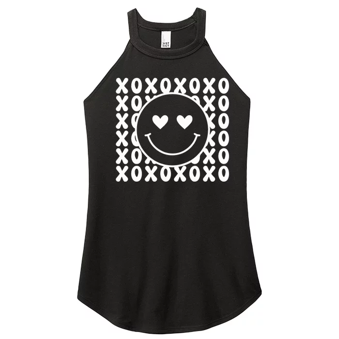 Xoxo Valentines Day Women’s Perfect Tri Rocker Tank