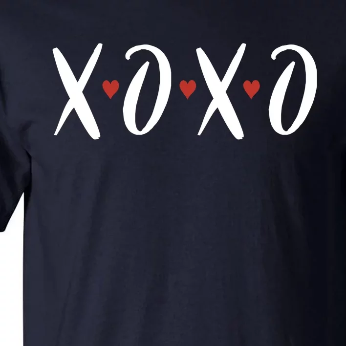 XOXO Valentines Day Heart Tall T-Shirt