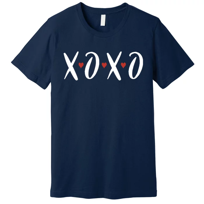 XOXO Valentines Day Heart Premium T-Shirt