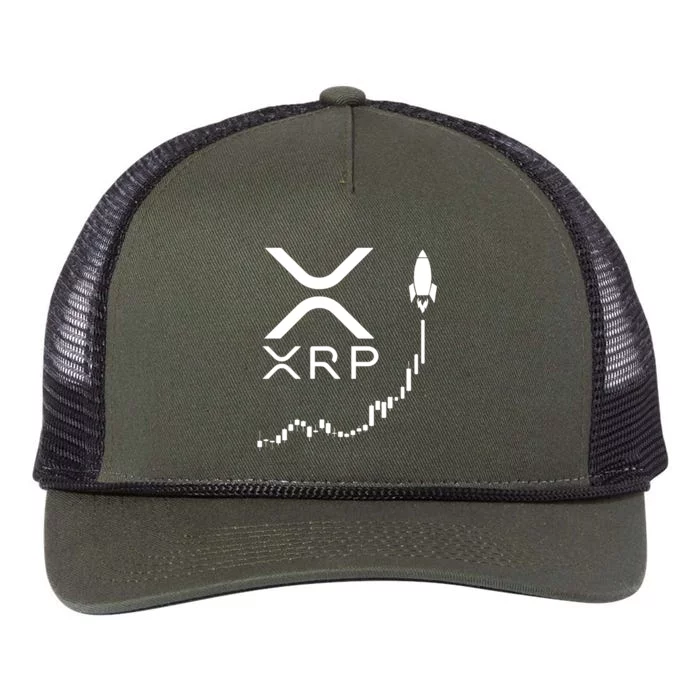 Xrp Retro Rope Trucker Hat Cap