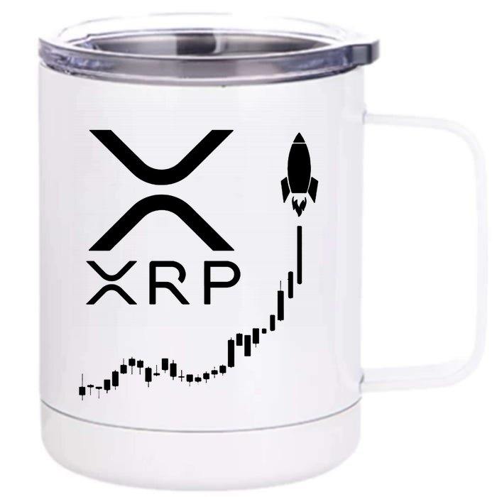 Xrp Front & Back 12oz Stainless Steel Tumbler Cup