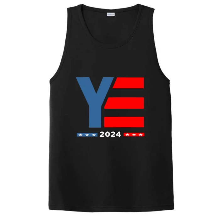 Ye 2024 For President Performance Tank