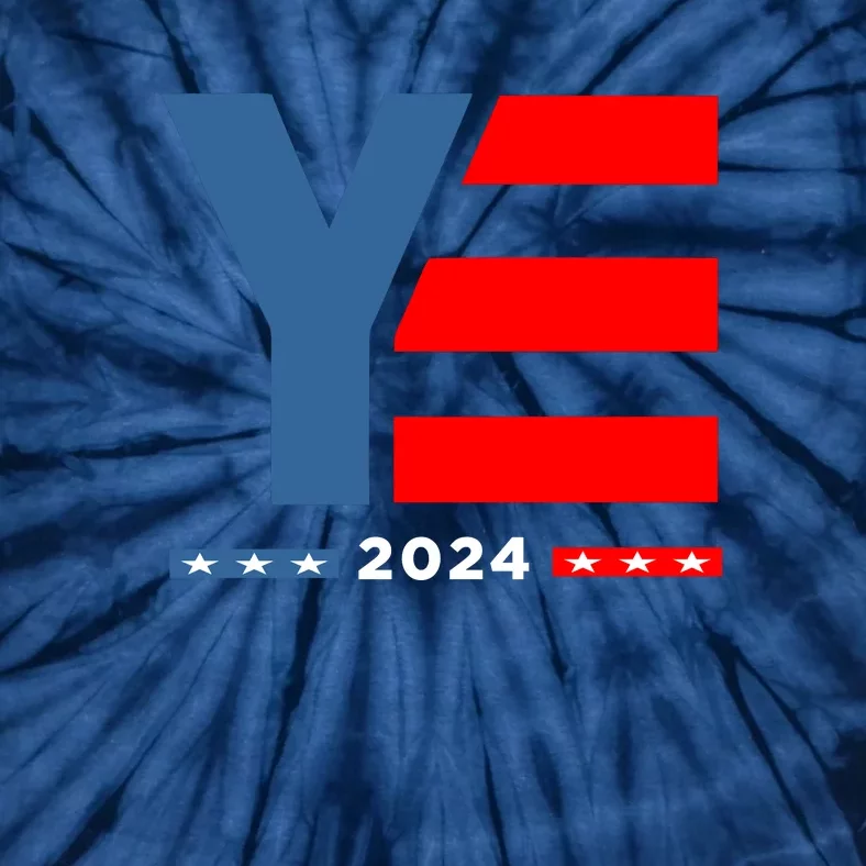 Ye 2024 For President Tie-Dye T-Shirt