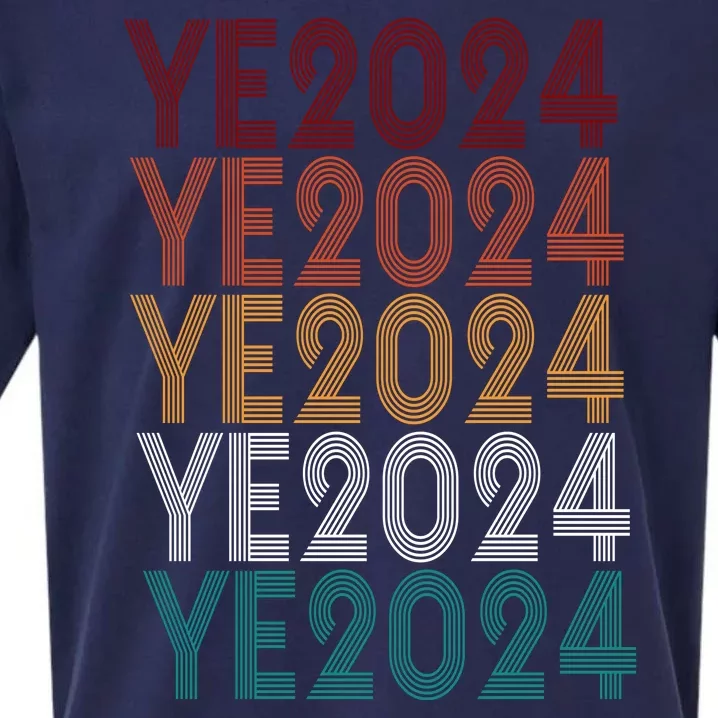 Ye 2024 Kanye For President Retro Sueded Cloud Jersey T-Shirt