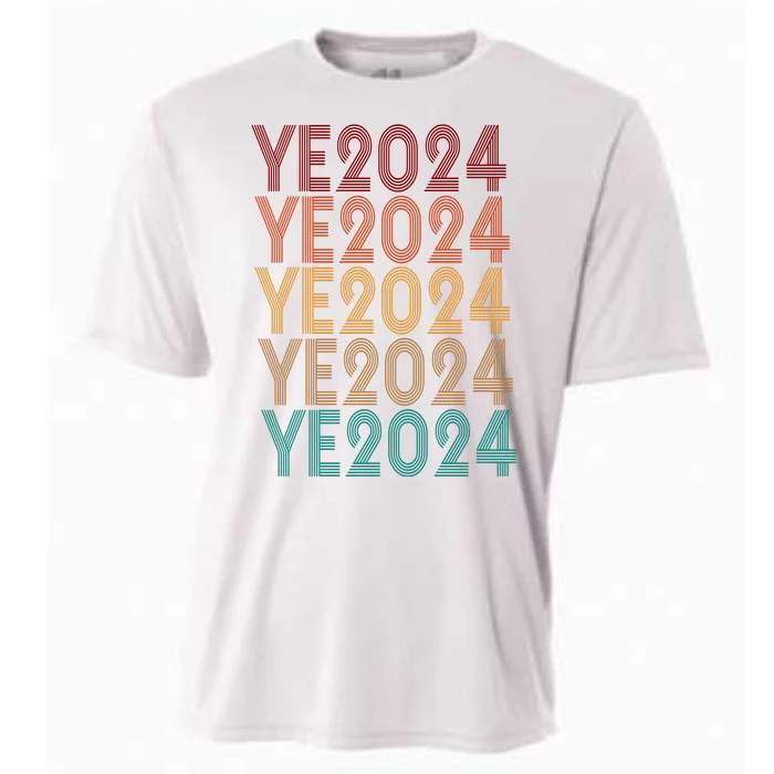 Ye 2024 Kanye For President Retro Cooling Performance Crew T-Shirt