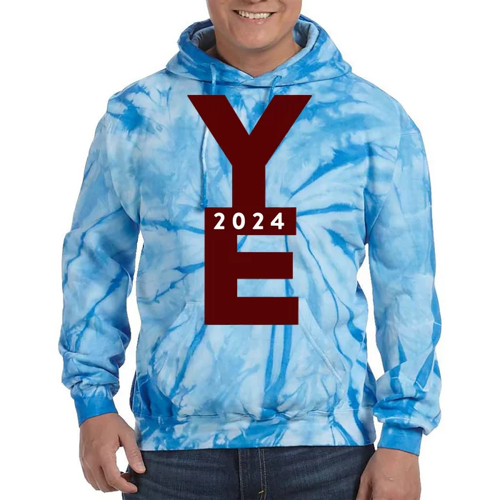 Ye 2024 Tie Dye Hoodie