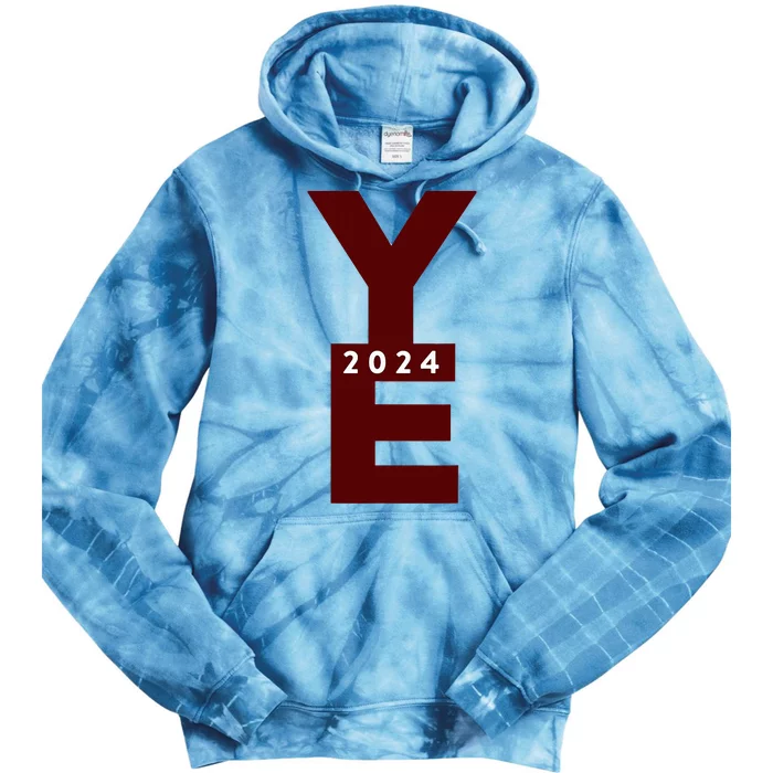 Ye 2024 Tie Dye Hoodie