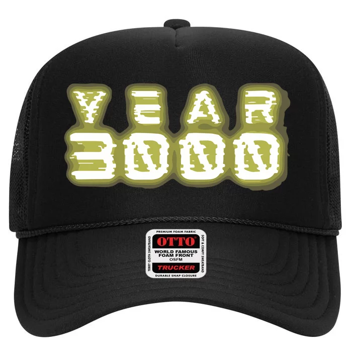 Year 3000 Jonas Brother High Crown Mesh Trucker Hat