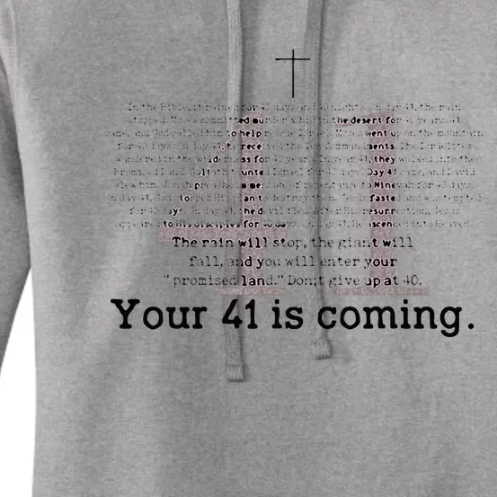 Your 41 Is Coming Women's Pullover Hoodie