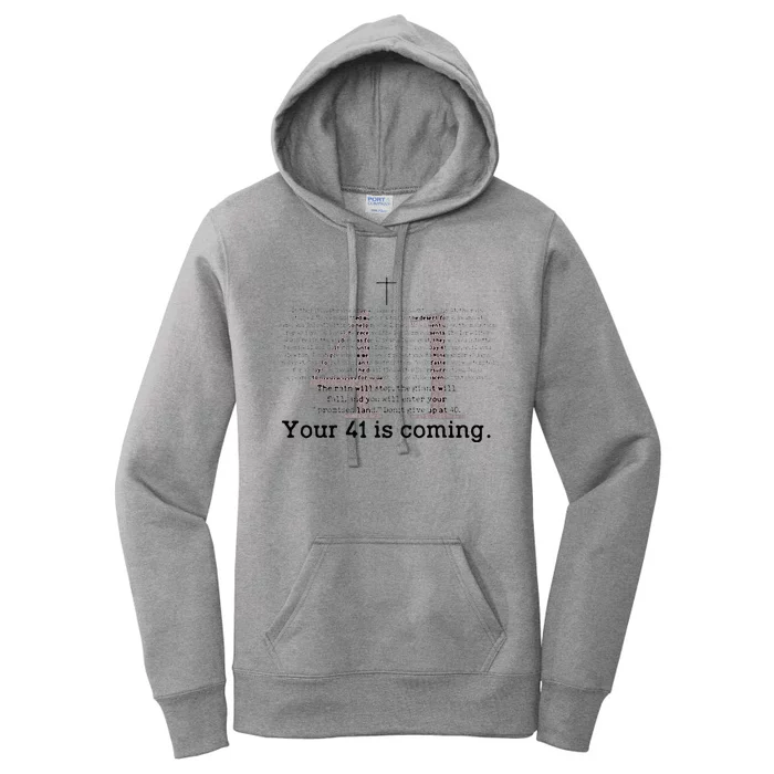 Your 41 Is Coming Women's Pullover Hoodie