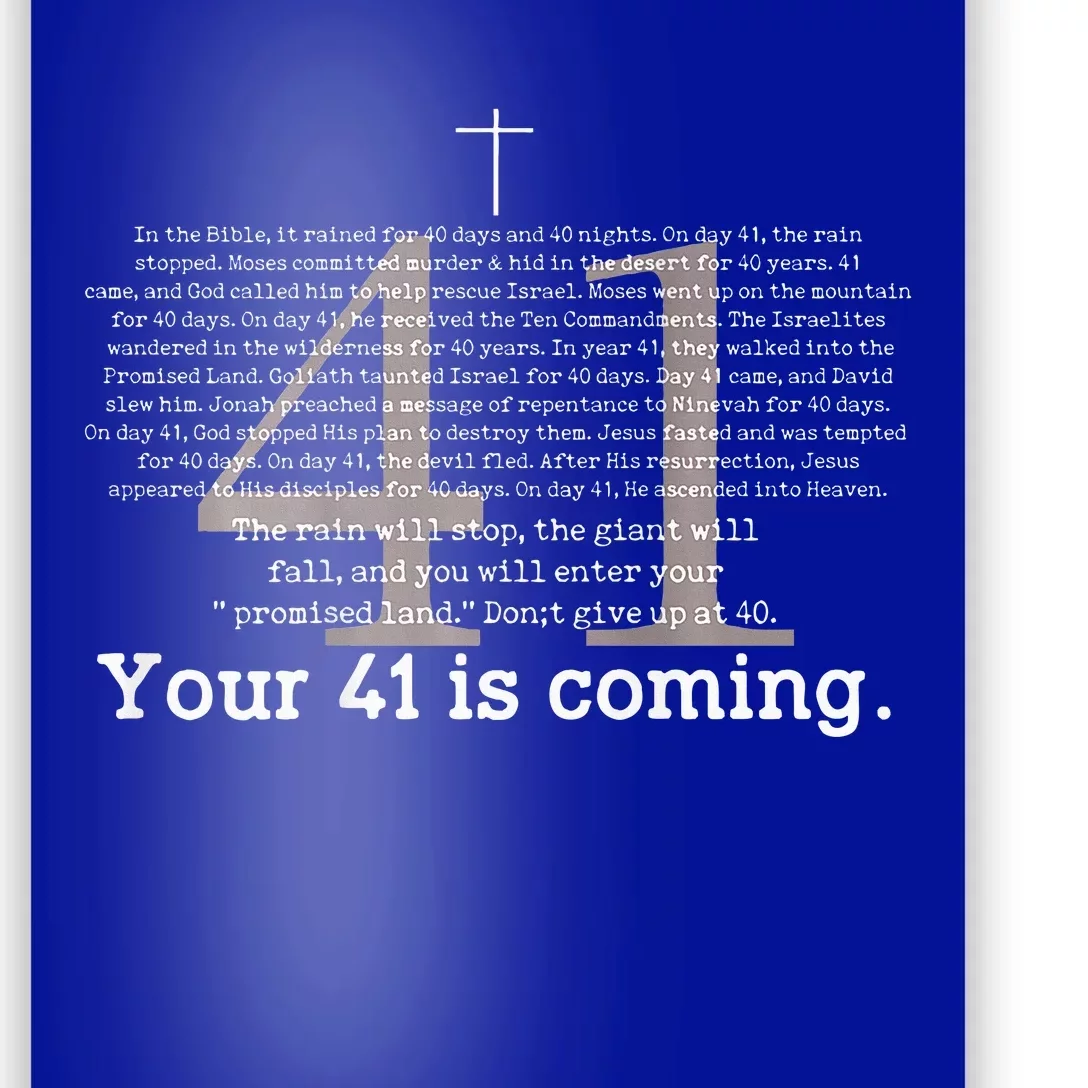 Your 41 Is Coming Poster