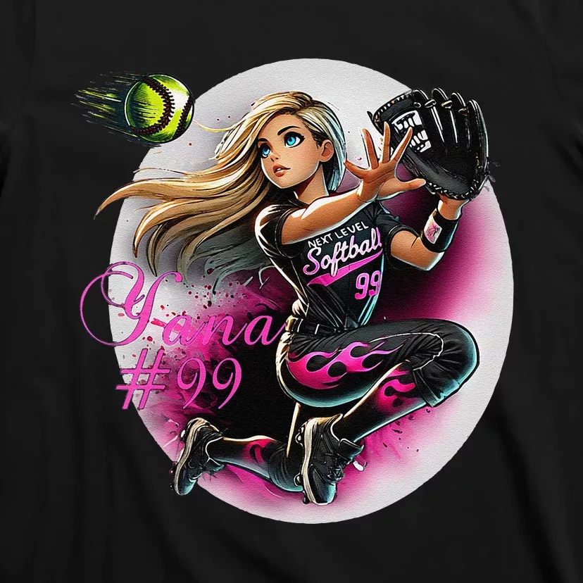 Yana 99 Softball Support T-Shirt