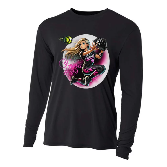 Yana 99 Softball Support Cooling Performance Long Sleeve Crew