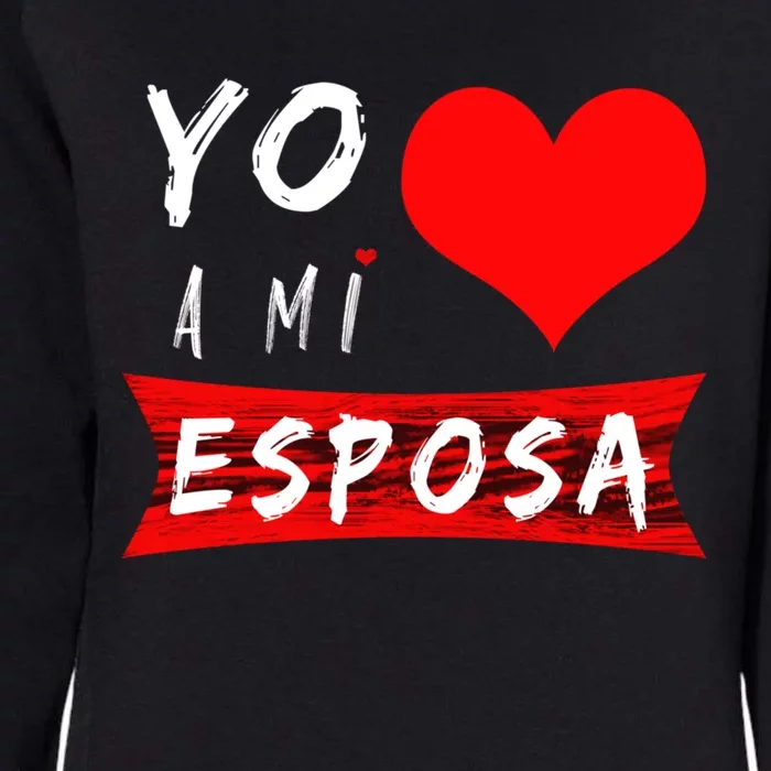 Yo Amo A Mi Toxico San Valentin Gift Womens California Wash Sweatshirt