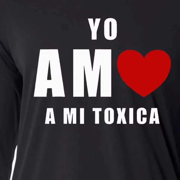 Yo Amo A Mi Toxica San Valentin Cooling Performance Long Sleeve Crew