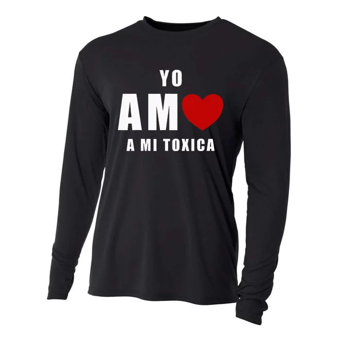 Yo Amo A Mi Toxica San Valentin Cooling Performance Long Sleeve Crew