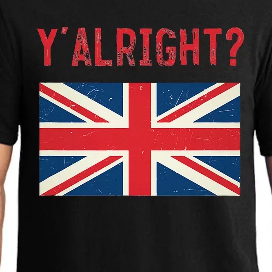 Y Alright British Slang Pajama Set