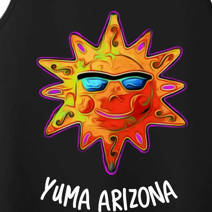 YUMA ARIZONA Blazing Sun Performance Tank