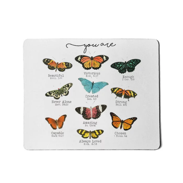 You Are Beautiful Bible Verse Religious Christian Mousepad