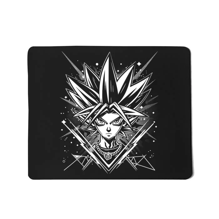 Yugioh Anime Cards Manga Comic Japanese Style Gamer Design Mousepad