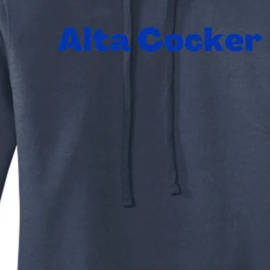 Yiddish Alta Cocker a Funny Jewish Old Person Women's Pullover Hoodie