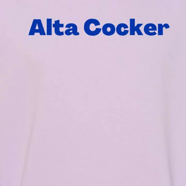 Yiddish Alta Cocker a Funny Jewish Old Person Garment-Dyed Sweatshirt