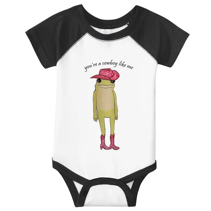 You're A Cowboy Like Me Infant Baby Jersey Bodysuit