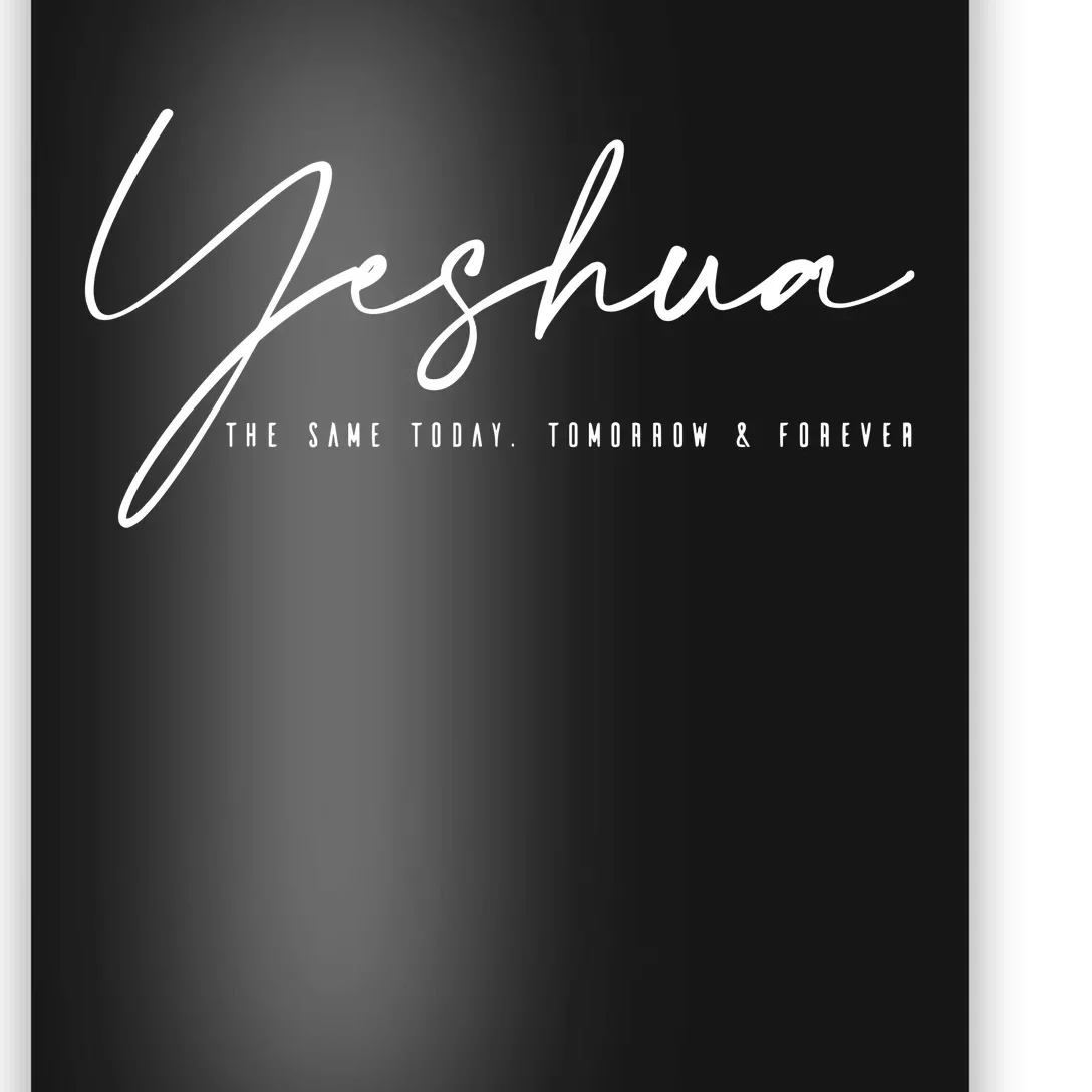 Yeshua Aesthetic Christian Jesus Women Religious Poster