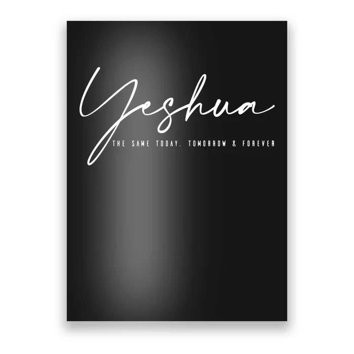 Yeshua Aesthetic Christian Jesus Women Religious Poster