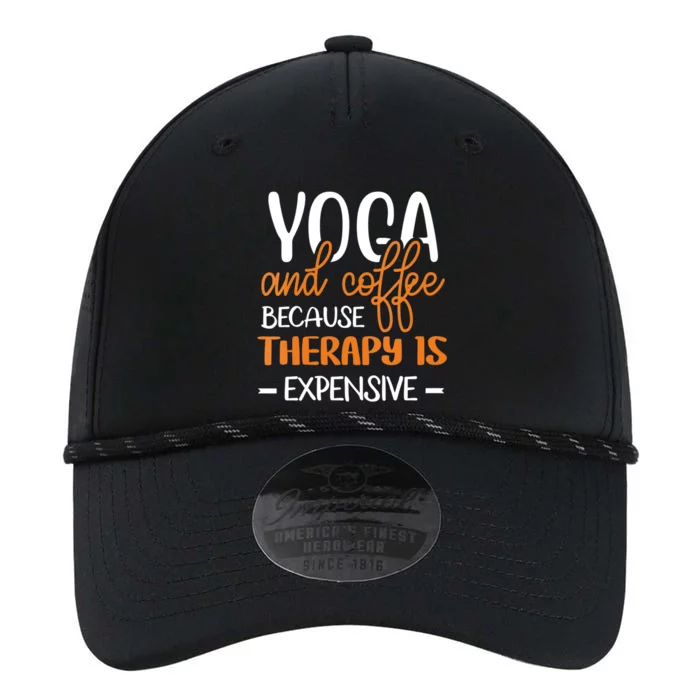 Yoga And Coffee Meditation Funny Performance The Dyno Cap