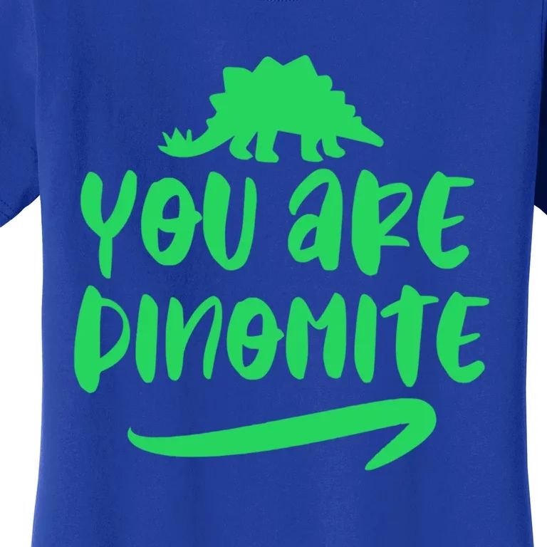 You Are Dinogiftmite Dinosaur Back To School Gift Women's T-Shirt