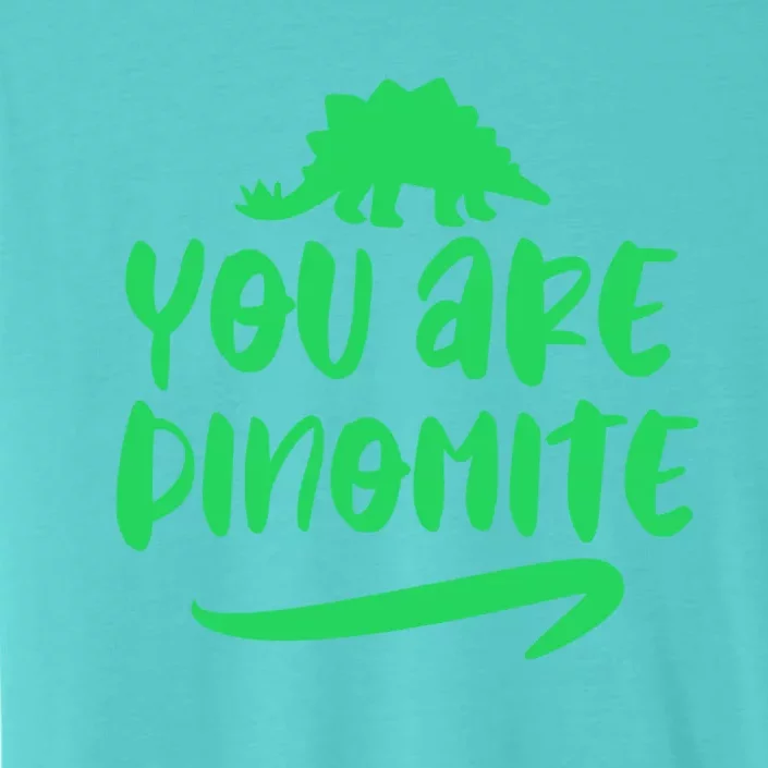 You Are Dinogiftmite Dinosaur Back To School Gift ChromaSoft Performance T-Shirt