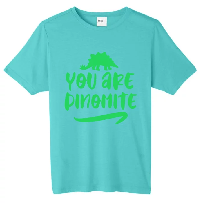 You Are Dinogiftmite Dinosaur Back To School Gift ChromaSoft Performance T-Shirt